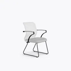 Кресло Sit 8 M4-9K - X2+Extra /Uh00/Wh12/K15bL(F57), Белый