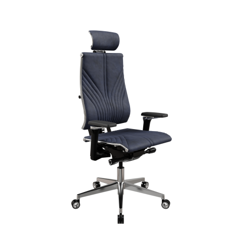 Кресло Y 4DF B2-12D - GoyaLE /Kc31/Nc31/D15P/H13mV-3D(M26.B32.G25.W04), Синий