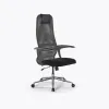 Кресло Sit 8 B1-8U - X1+UMF(X1) /Uh00/Wh00/U0mL-b(M09.B23.G18.W01), Св.серый-Черный