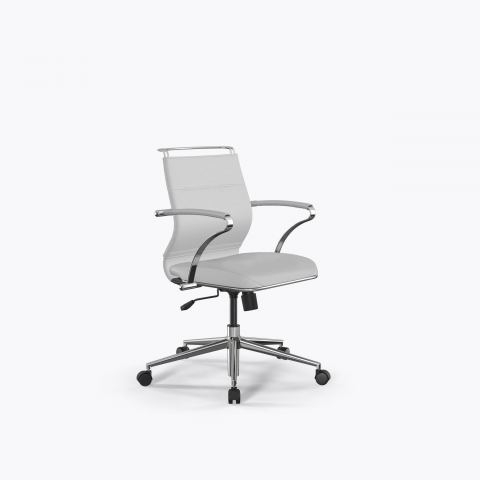 Кресло Sit Well M4-192K - Extra /Ach46/Wm12/K15cL(M09.B23.G18.W01), Белый