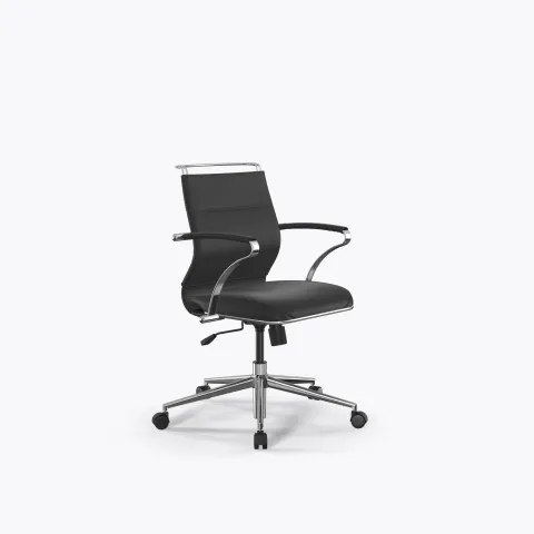 Кресло Sit Well M4-192K - Extra /Ach46/Wm12/K15cL(M09.B23.G18.W01), Черный