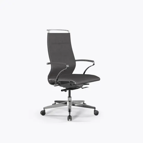 Кресло SynchroSit Well B2-195K - GoyaLE /Ach246/Nc200/K15cV(M24.B22.G18.W03), Темно-серый