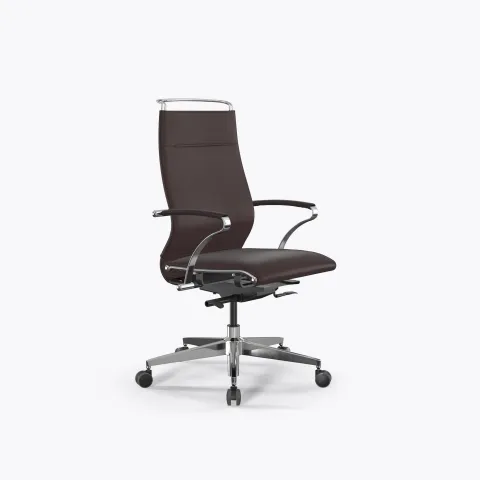 Кресло SynchroSit Well B2-195K - Infinity /Ach246/Nc200/K15cL(M24.B22.G18.W03), Темно-коричневый