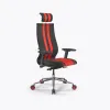 Кресло SynchroSit 10 B2-187D - Extra /Kb40/Wh40/D03P/H13mL-G-2D(M24.B23.G18.W32), Черный-Красный