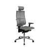 Кресло Y 4DF B2-5D - YM93 /Kc00/Nc00/D15P/H13mM-3D(M26.B32.G25.W03), Серый-Тем.Серый