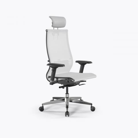 Кресло SynchroSit 10 B2-107D - T /Km00/Nb00/D04P/H13mL-2D(M24.B22.G18.W03), Белый