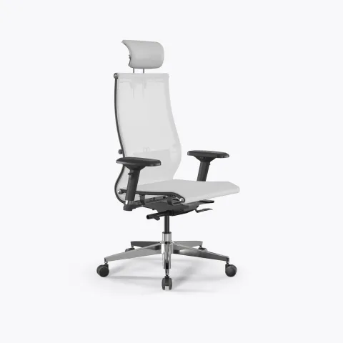 Кресло SynchroSit 10 B2-107D - T /Km00/Nb00/D04P/H13mL-2D(M24.B22.G18.W03), Белый