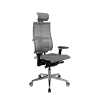 Кресло Y 4DF B2-5D - YM93 /Kc00/Nc00/D15P/H13mM-3D(M26.B32.G25.W04), Серый-Тем.Серый