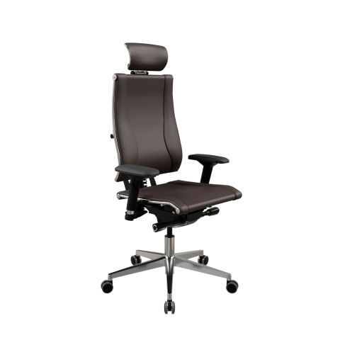 Кресло Y 4DF B2-17D - Infinity /Kc09/Nc09/D04P/H13mL-3D(M26.B32.G25.W03), Темно-коричневый