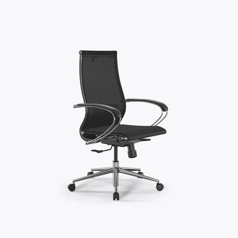 Кресло ErgoLife Set 9/подл.131/осн.Synchro 052, Черный