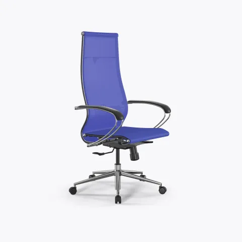 Кресло ErgoLife Set 7/подл.131/осн.Synchro 052, Васильковый