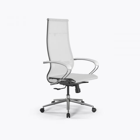 Кресло ErgoLife Set 7/подл.131/осн.Synchro 052, Белый