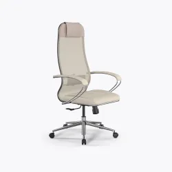 Кресло ErgoLife Set 5/подл.131/осн.Synchro 052, Молочный