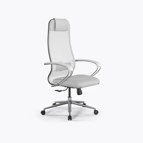 Кресло ErgoLife Set 5/подл.131/осн.Synchro 052, Белый
