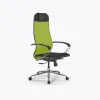 Кресло ErgoLife Set 4/подл.131/осн.Synchro 052, Лайм-Черный
