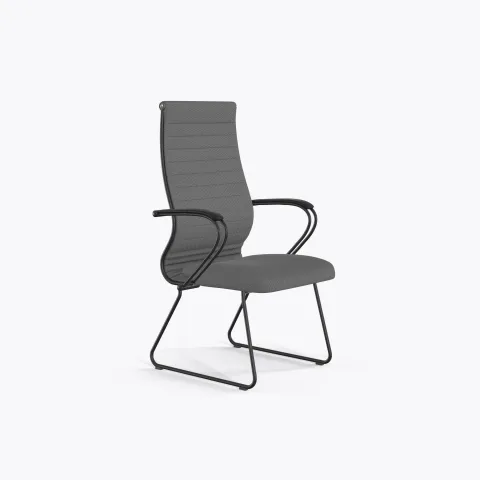 Кресло Sit 10 B2-119K - UMF(X1) /Kb02/Wh00/K3bL(F58), Светло-серый