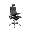 Кресло Move L2-10D - Infinity /Kc06/Nc06/D06P/H13mL-3D(M06.B34.G04.W04), Черный (бежевая строчка)