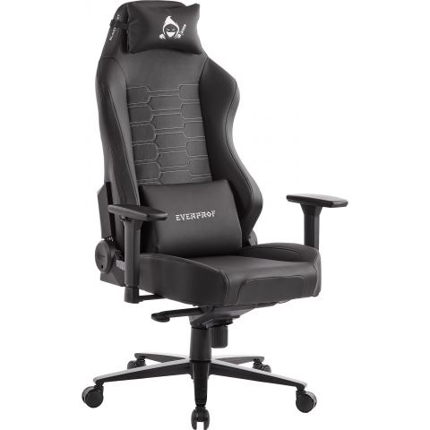 Кресло Everprof Blackshot Экокожа Черный