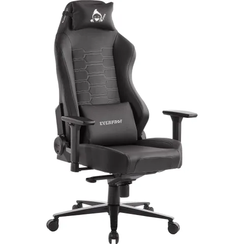 Кресло Everprof Blackshot Экокожа Черный
