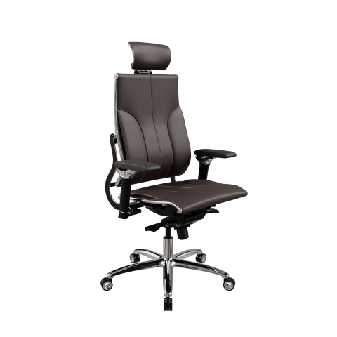 Кресло Move L2-10D - Infinity /Kc06/Nc06/D06P/H13mL-3D(M06.B34.G04.W04), Темно-коричневый