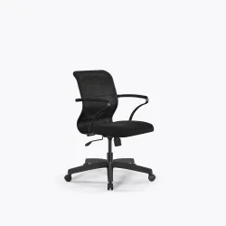 Кресло Sit 8 M4-8K - X2+UMF(X1) /Uh00/Wh00/K15bUMF(M09.B02.G15.W01), Черный