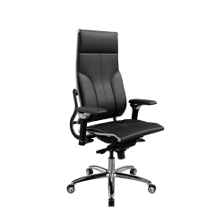 Кресло Move L1-10D - Infinity /Kc06/Nc06/D06P(M06.B34.G04.W04), Черный (бежевая строчка)