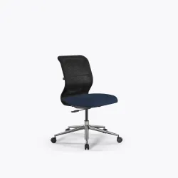 Кресло Sit 8 M4-9 - X2+Bahama /Uh00/Wh12(M01.B23.G18.W01), Черный-Синий