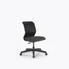 Кресло Sit 8 M4-9 - X2+Bahama /Uh00/Wh12(M01.B02.G15.W01), Черный-Тем.серый
