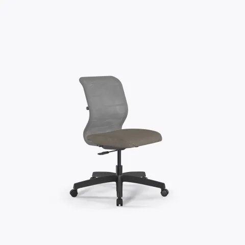 Кресло Sit 8 M4-9 - X2+Bahama /Uh00/Wh12(M01.B02.G15.W01), Серый-Песочный