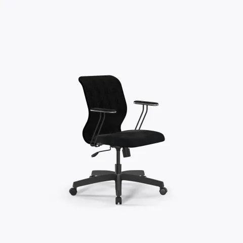 Кресло Sit 8 Mr4-4T - Vivaldi /Uh00/Wh12/T4mV-b(M09.B02.G15.W01), Черный