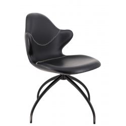 Кресло обеденное Everprof Paradise Экокожа Черный