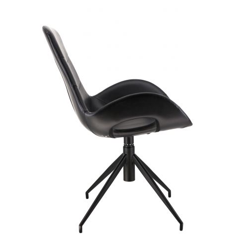 Кресло обеденное Everprof Freedom Экокожа Черный