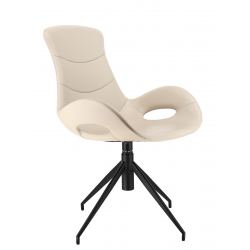 Кресло обеденное Everprof Freedom Экокожа Бежевый