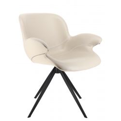 Кресло обеденное Everprof Aurora Экокожа Бежевый