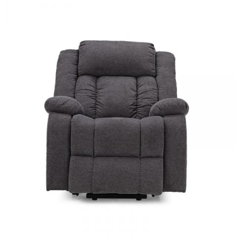 Кресло-реклайнер Eureka GER02 с подъемным механизмом, серый