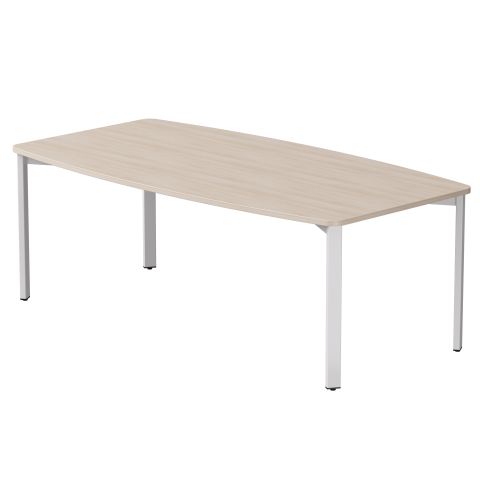 Стол переговорный Everprof EVO 2100х1100x755 Дуб Соната/Белый