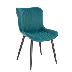 Стул обеденный Everprof Aqua Ткань Темно-зеленый