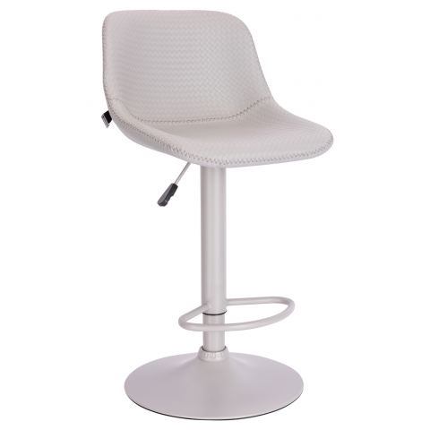 Стул барный Everprof Smile Grey Экокожа Серый