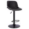 Стул барный Everprof Smile Black Экокожа Черный