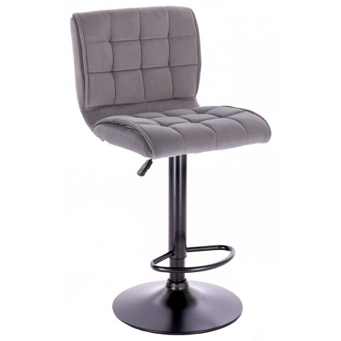 Стул барный Everprof Richy Ткань Серый