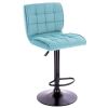 Стул барный Everprof Richy Ткань Бирюзовый