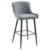 Стул барный Everprof Nico Ткань Серый