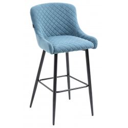 Стул барный Everprof Nico Ткань Голубой