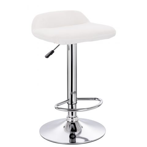 Стул барный Everprof Form Экокожа Белый