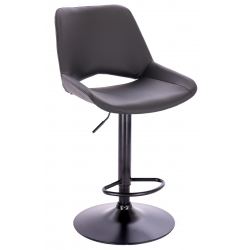Стул барный Everprof Flash Экокожа Черный