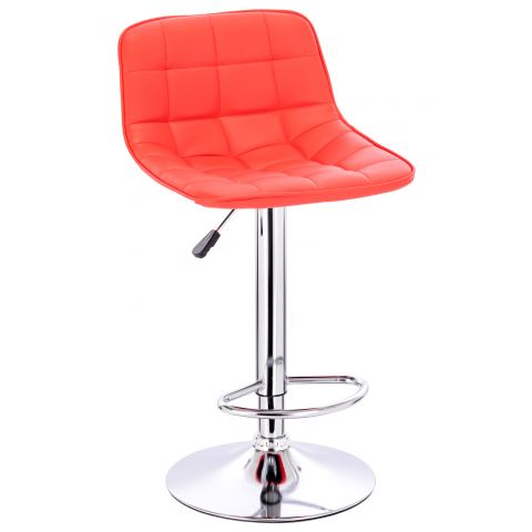 Стул барный Everprof Cooper Экокожа Красный