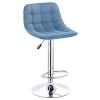 Стул барный Everprof Cooper Ткань Голубой