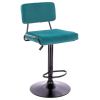 Стул барный Everprof Bit Ткань Изумруд