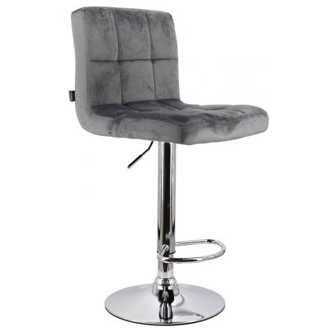 Стул барный Everprof Asti Ткань Серый