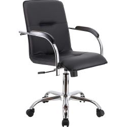 Кресло Everprof Samba Wood T Экокожа Черный